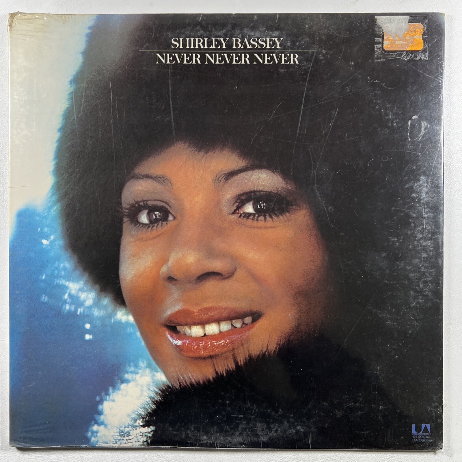 SHIRLEY BASSEY “Never Never Never” LP/United Artist UA-LA055-F (Sealed) 1973