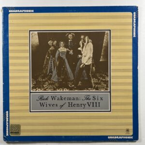 Rick Wakeman “The Six Wives Of Henry VIII” LP/A&M QU-54361 (EX) Quadraphonic