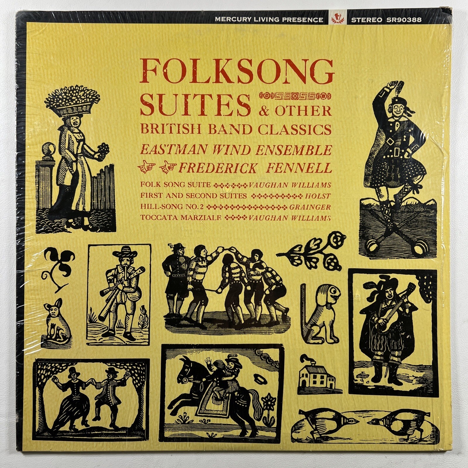 Fredrick Fennell "Folksong Suites..." LP/Mercury Records SR90388 (VG+) 1964