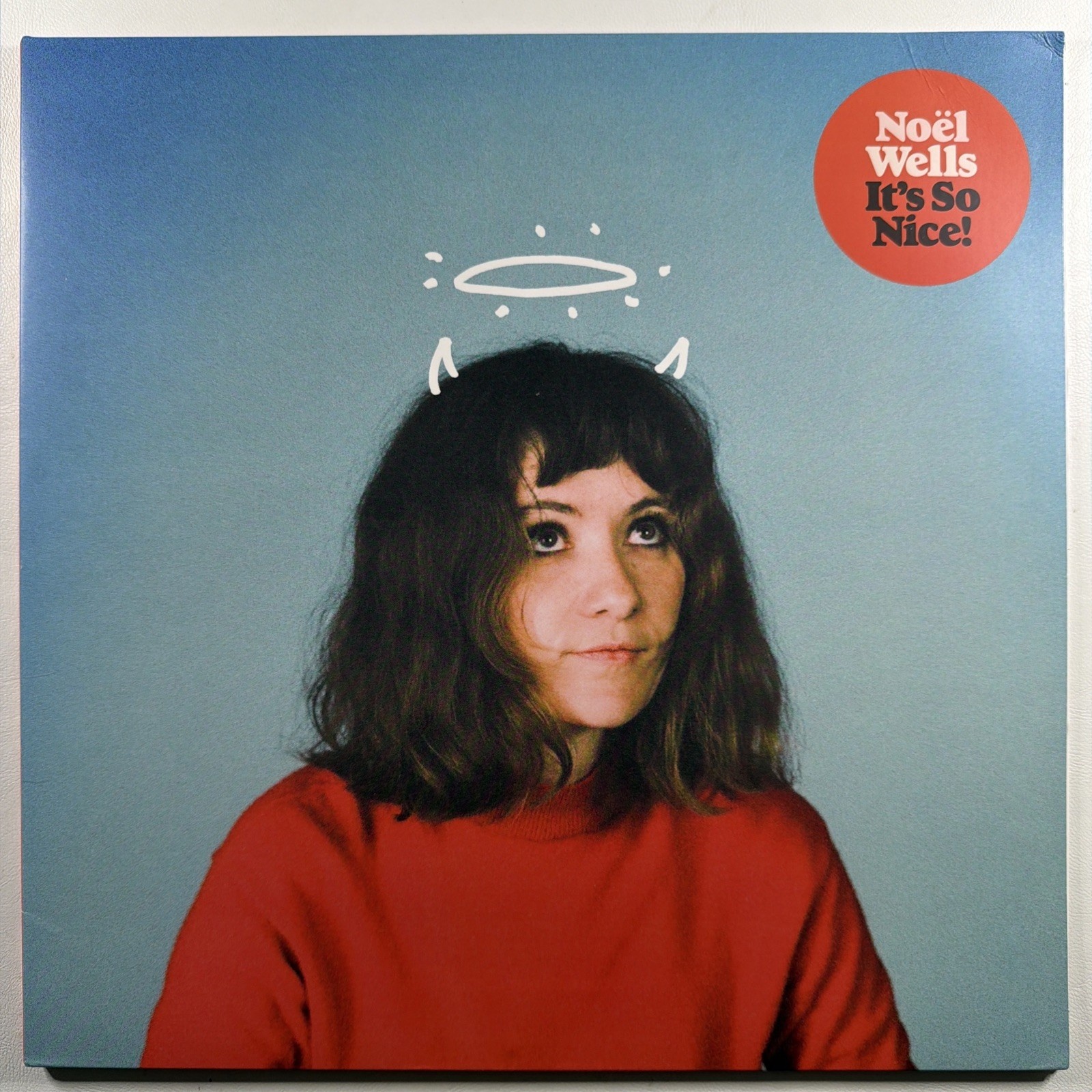 Noel Wells - It’s So Nice! LP Sleepy Sheep Ltd Ed NM Autographed Blue 2019 Gate