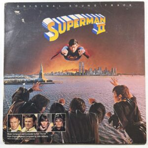 Superman II Soundtrack Ken Thorne LP Warner Bros HS 3505 EX Laser-Etching 1980