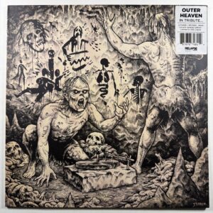 Outer Heaven - In Tribute​.​.​. EP Relapse Ltd Ed 500 Black Ice Splatter NM Etch