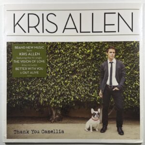 Kris Allen - Thank You Camellia LP RCA 88691974081 Sealed 2012 Hype Pop Rock