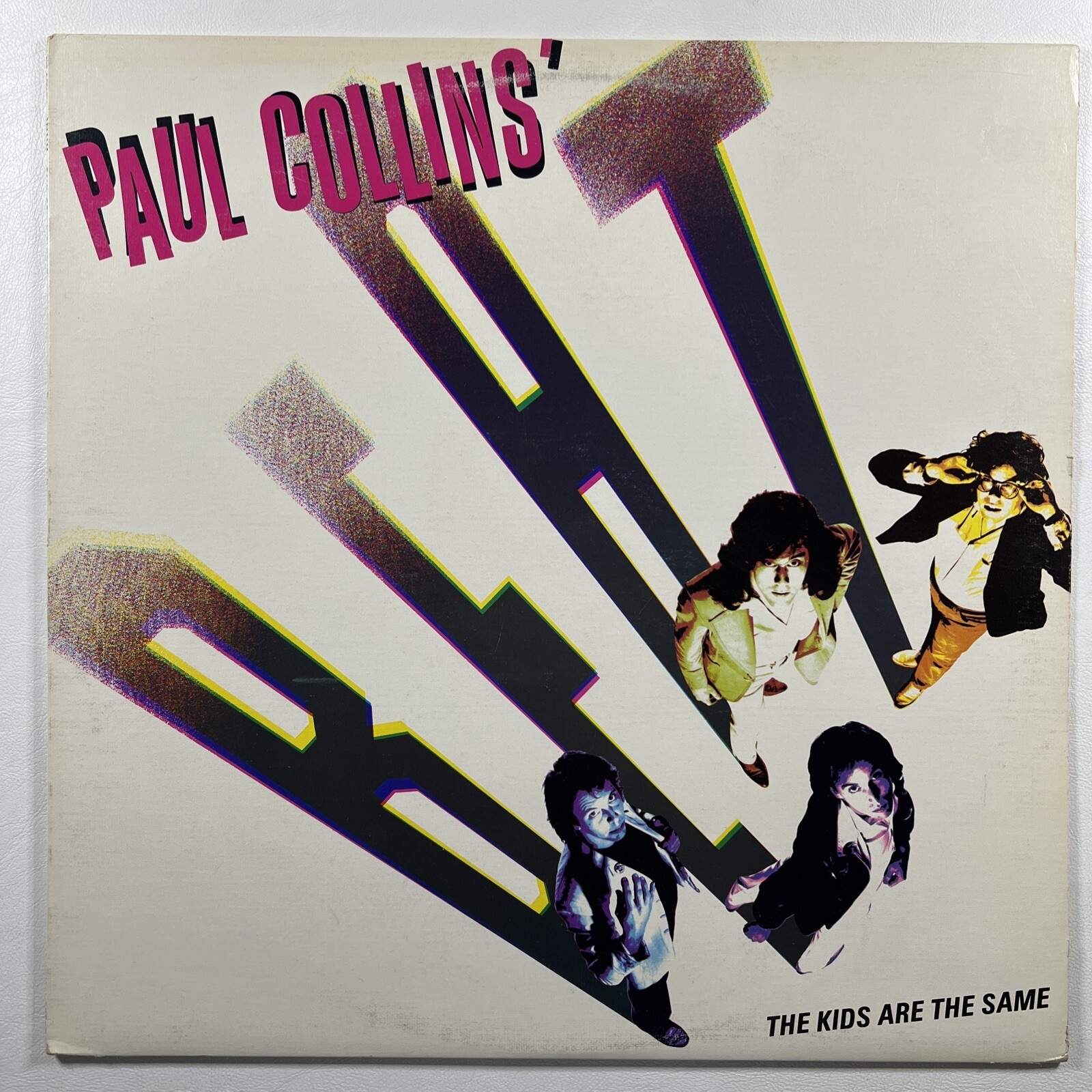 Paul Collins' Beat “The Kids Are The Same” LP/Columbia FC 36794 (VG+) 1982