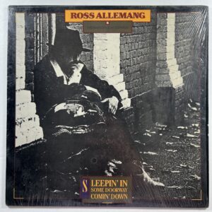 Ross Allemang “Sleepin' In Some Doorway Comin' Down” LP/Reanja 001 (EX) 1988
