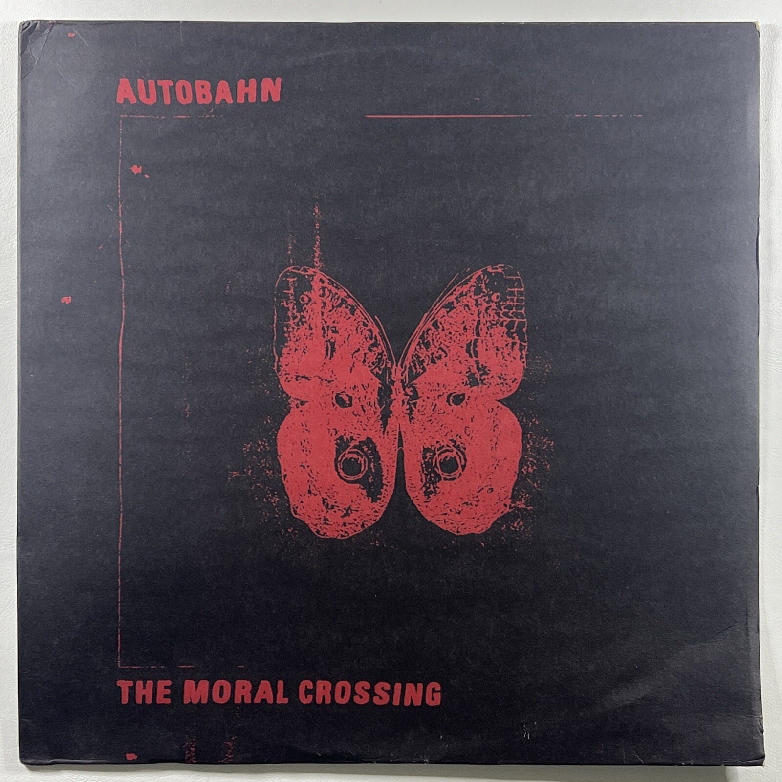 Autobahn “The Moral Crossing” LP/Tough Love (EX) Lim. Edit. UK Red 2017