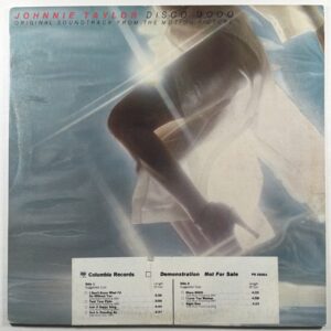 Johnnie Taylor - Disco 9000 Soundtrack LP Columbia PS 35004 NM White Promo 1977
