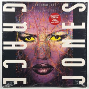 Grace Jones - Love On Top Of Love Killer Kiss 12” Single Capitol NM 1989 Shrink