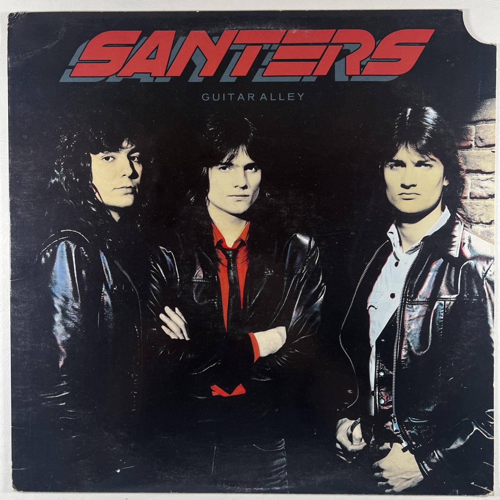 Santers - Guitar Alley LP Passport Records PB 6036 EX 1984 Promo Hard Rock