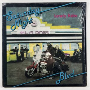 Lonely Rider - Saturday Night Blvd LP Lonely Rider CPG00862 (EX) 1986 Shrinkwrap