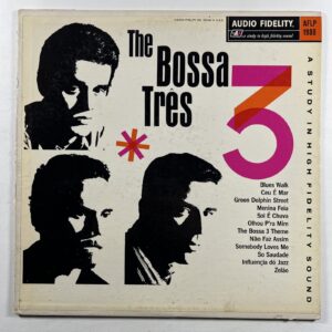 The Bossa Tres - The Bosa Tres LP Audio Fidelity AFLP 1988 (VG) Promo Mono 1963