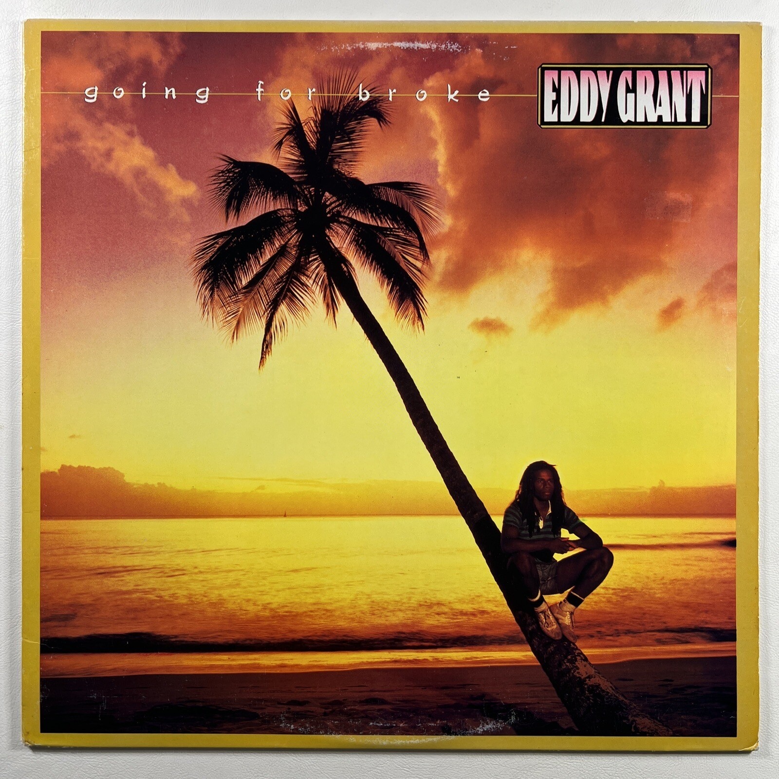 Eddy Grant - Going For Broke LP Portrait FR39261 (NM) Promo 1984