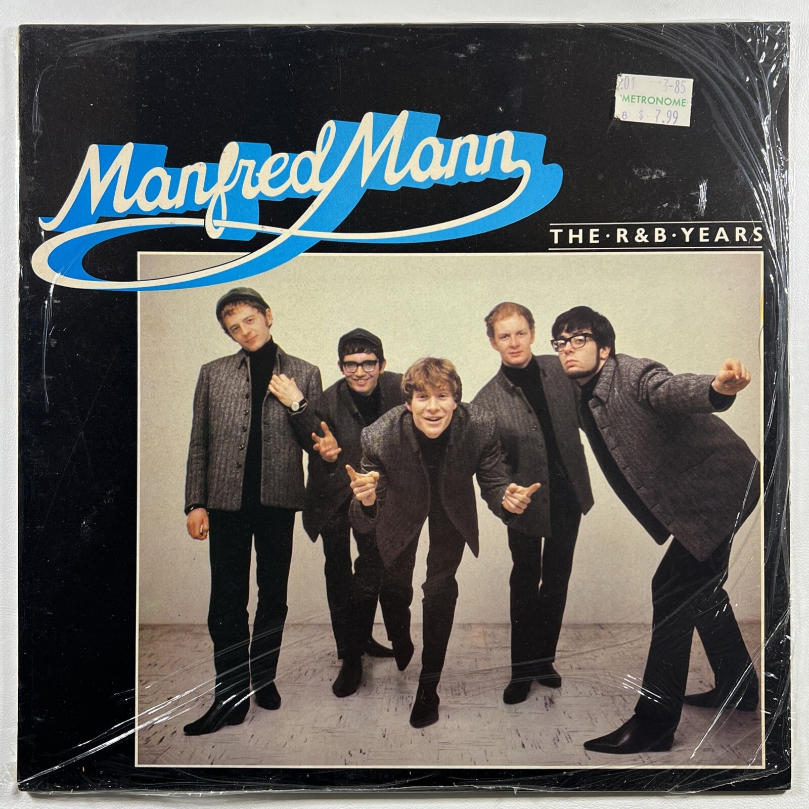 The Manfred Mann ”The R&B Years” LP/See For Miles (NM) UK Mono 1982 Shrinkwrap