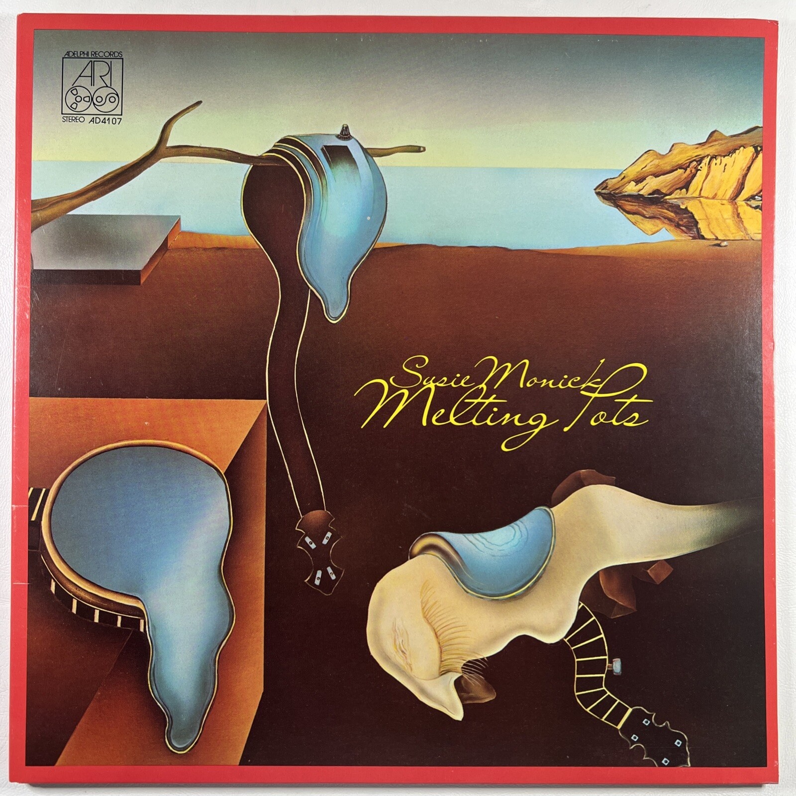 Susie Monick ”Melting Pots” LP/Adelphi AD 4107 (NM) Gatefold 1976 Bluegrass