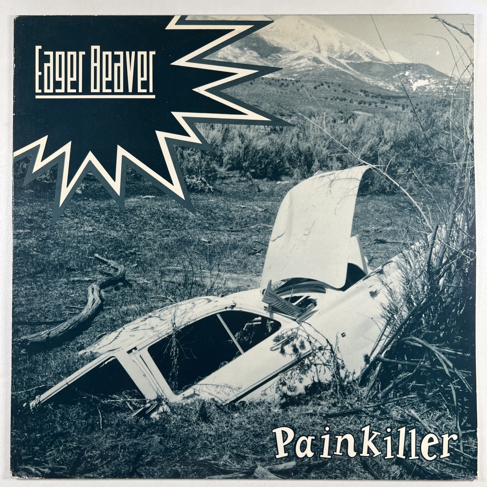 Eager Beaver “Painkiller” LP/Skivfabriken (EX) 1990 Sweden Rock