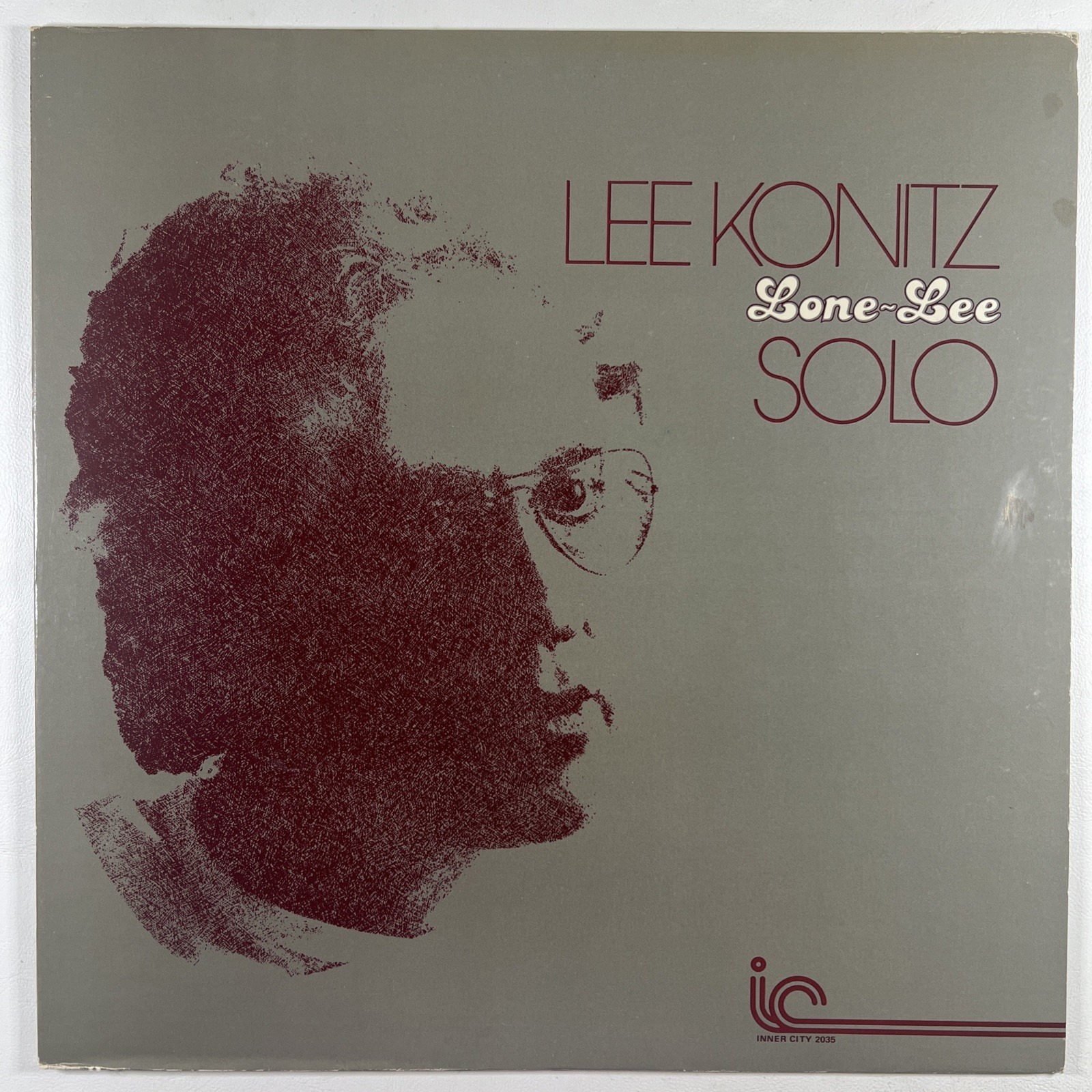 Lee Konitz “Lone-Lee Solo” LP/Inner City 2035 (EX) 1976