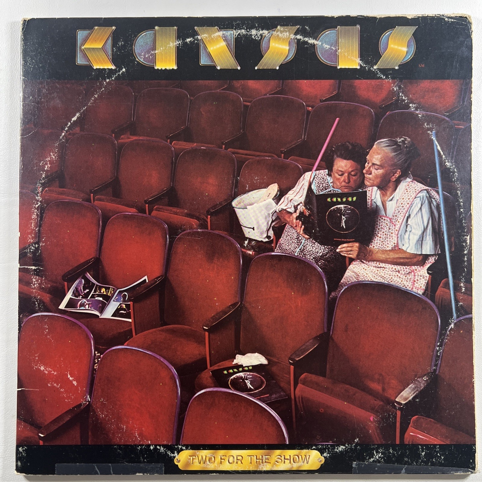 Kansas - Two For The Show 2LP Kirchner VG+ 1978 Gatefold Dust In The Wind