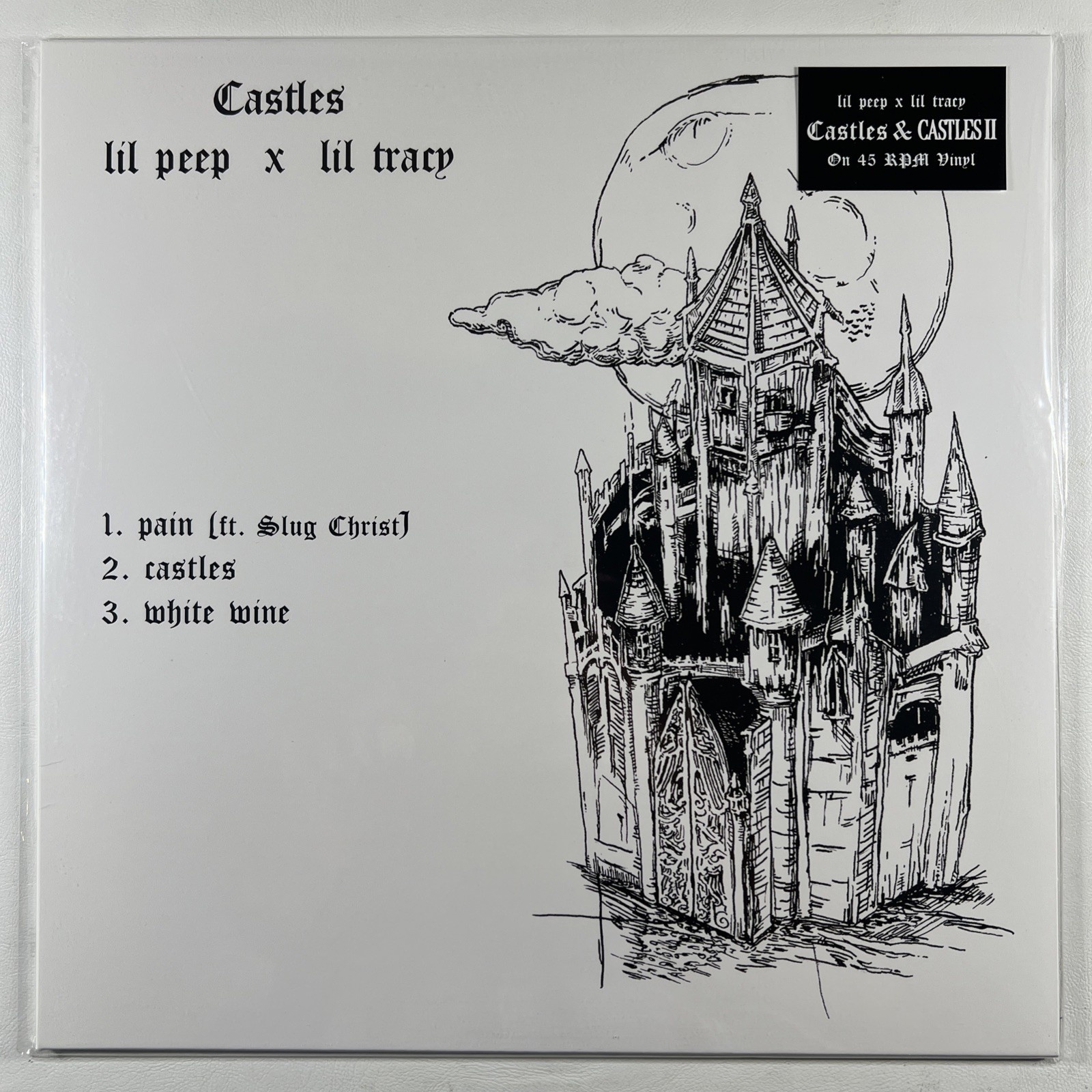 Lil Peep “Castles & CASTLES II” EP/AWAL (Sealed) 45RPM Splatter Rap