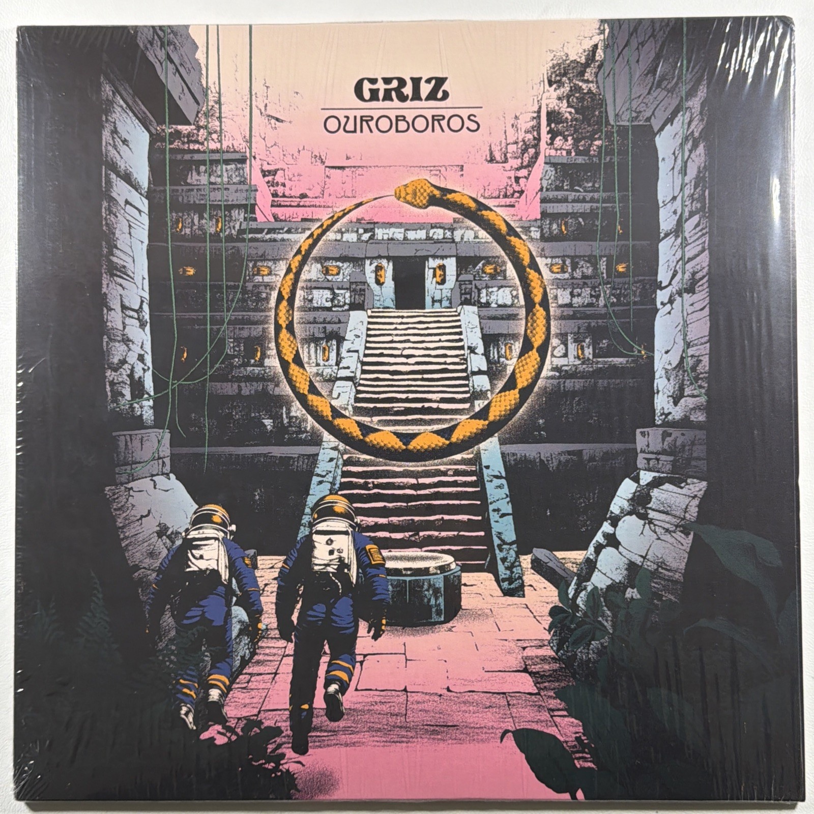 GRIZ Ouroboros EP Self Released Sealed 2024 Single Sided Etched Vinyl NM Shrink