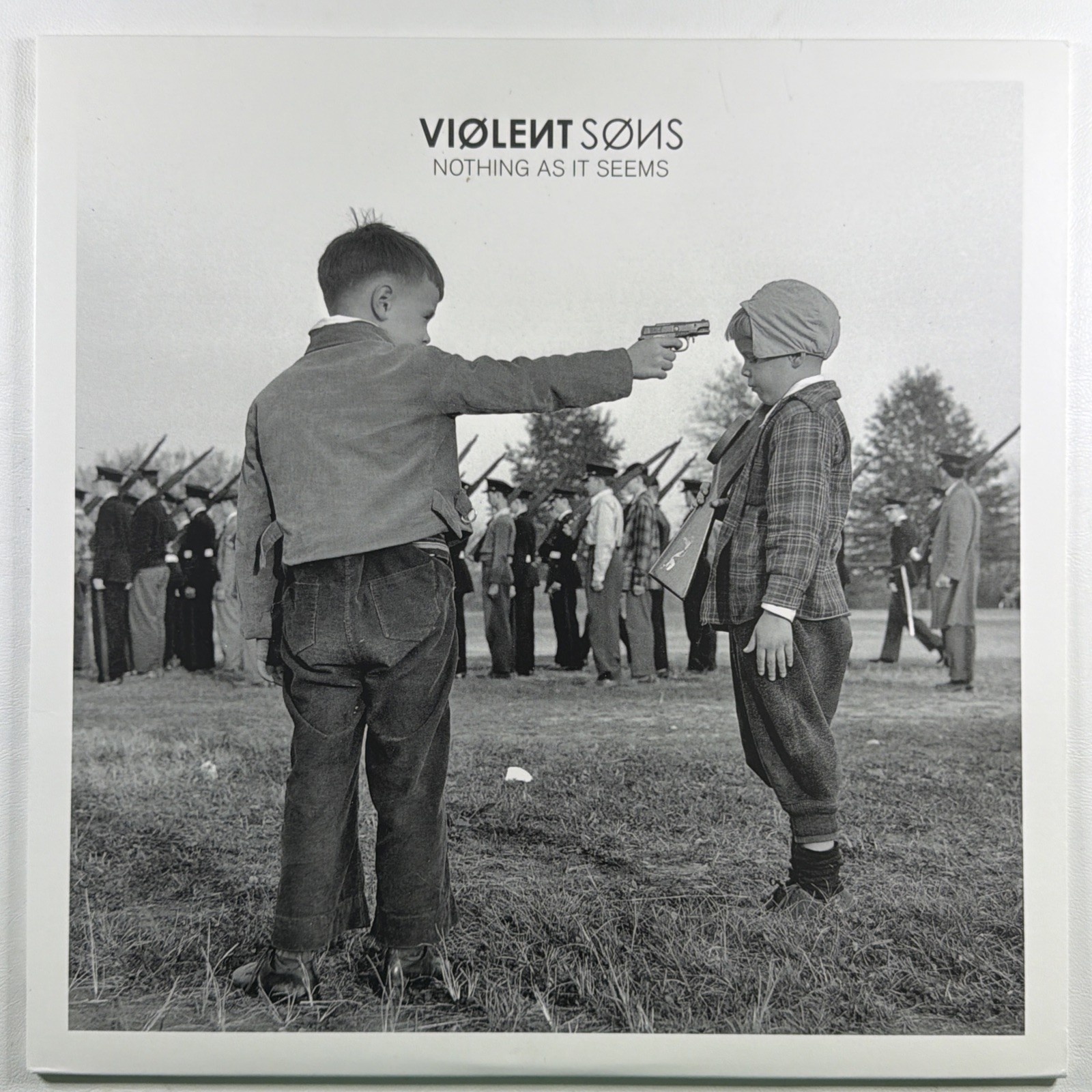 Violent Sons - Nothing As It Seems LP Bridge Nine B9R216 NM Repress 2015 White