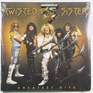 Twisted Sister - Tear It Loose Greatest Hits Studio & Live 2LP Atlantic Sealed