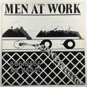 Men At Work Business as Usual LP PCC 90667 Columbia VG+ 1981 Canada White Cover