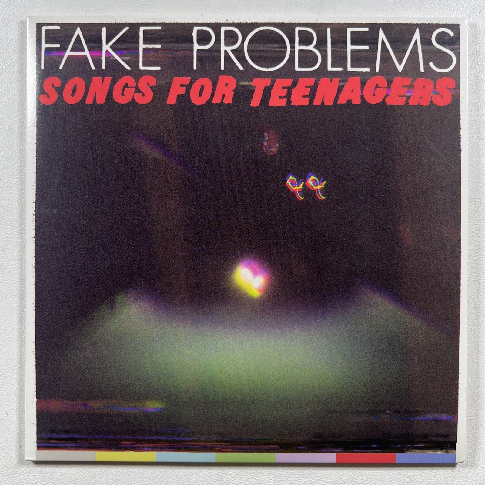 Fake Problems - Songs for Teenagers 7” Vinyl 45 RPM Bottle Clear Gaslight Anthem