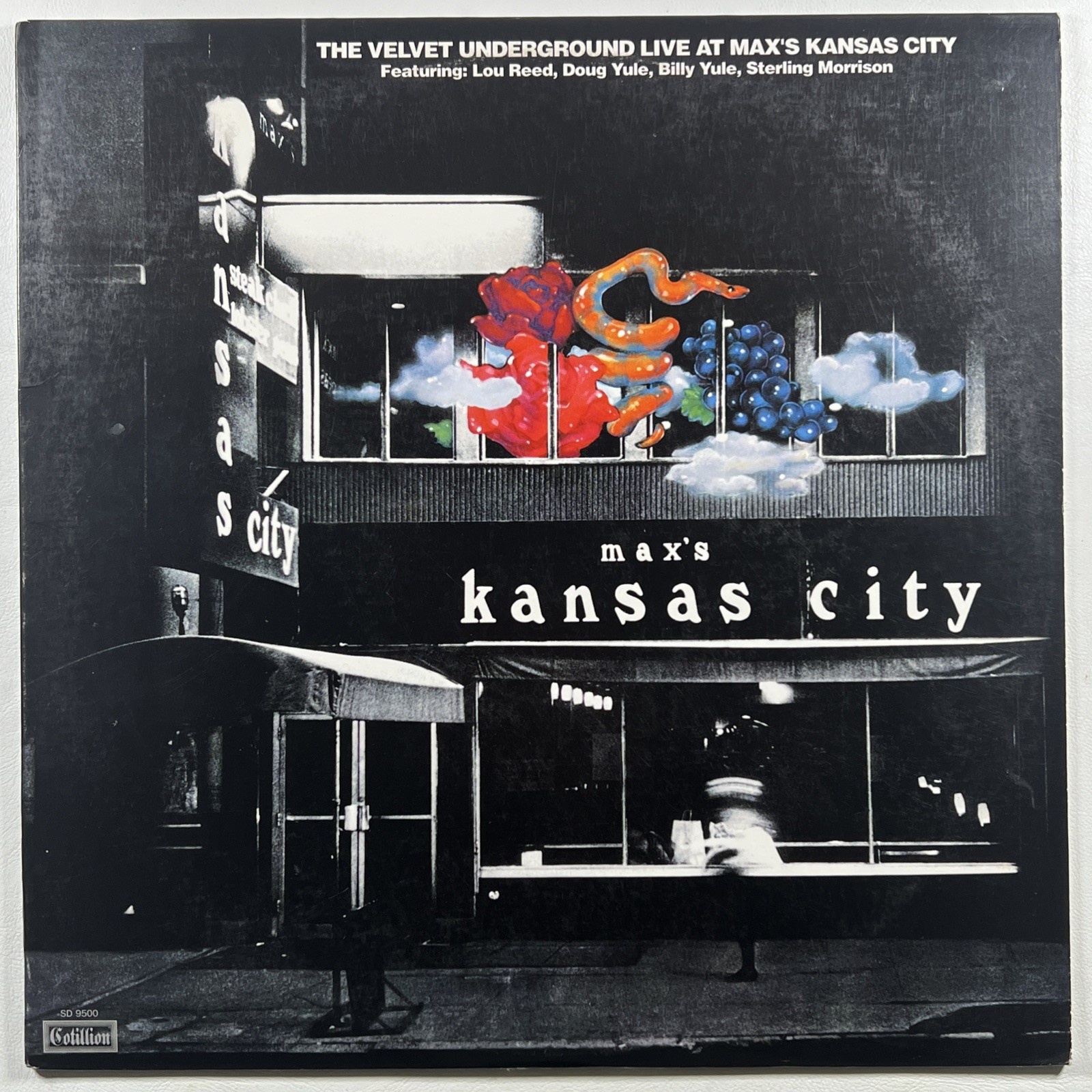 Velvet Underground - Live At Max's Kansas City LP Cotillion SD 9500 EX 2001