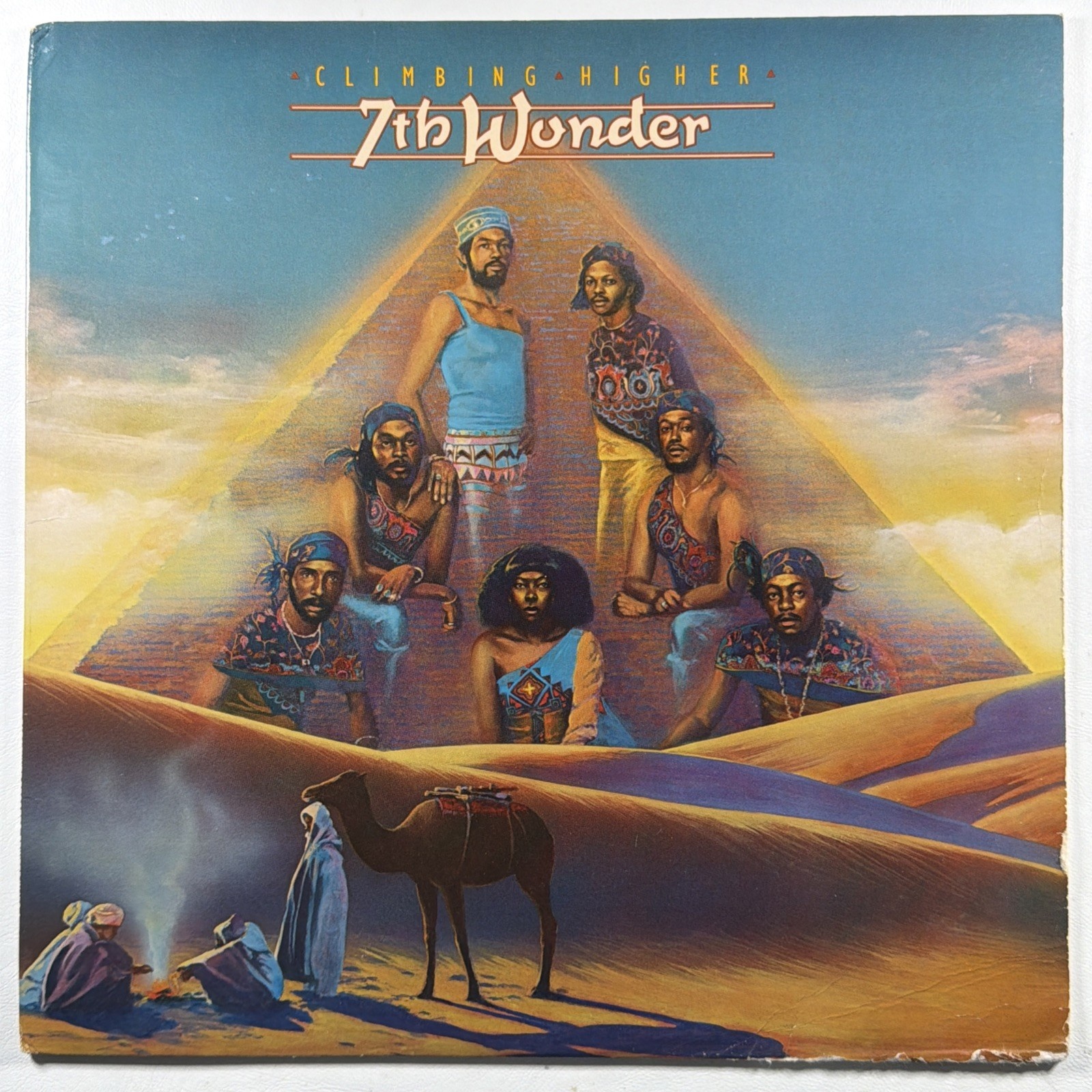 7th Wonder - Climbing Higher LP Parachute Records RRLP 9014 DJ 1979 EX Promo
