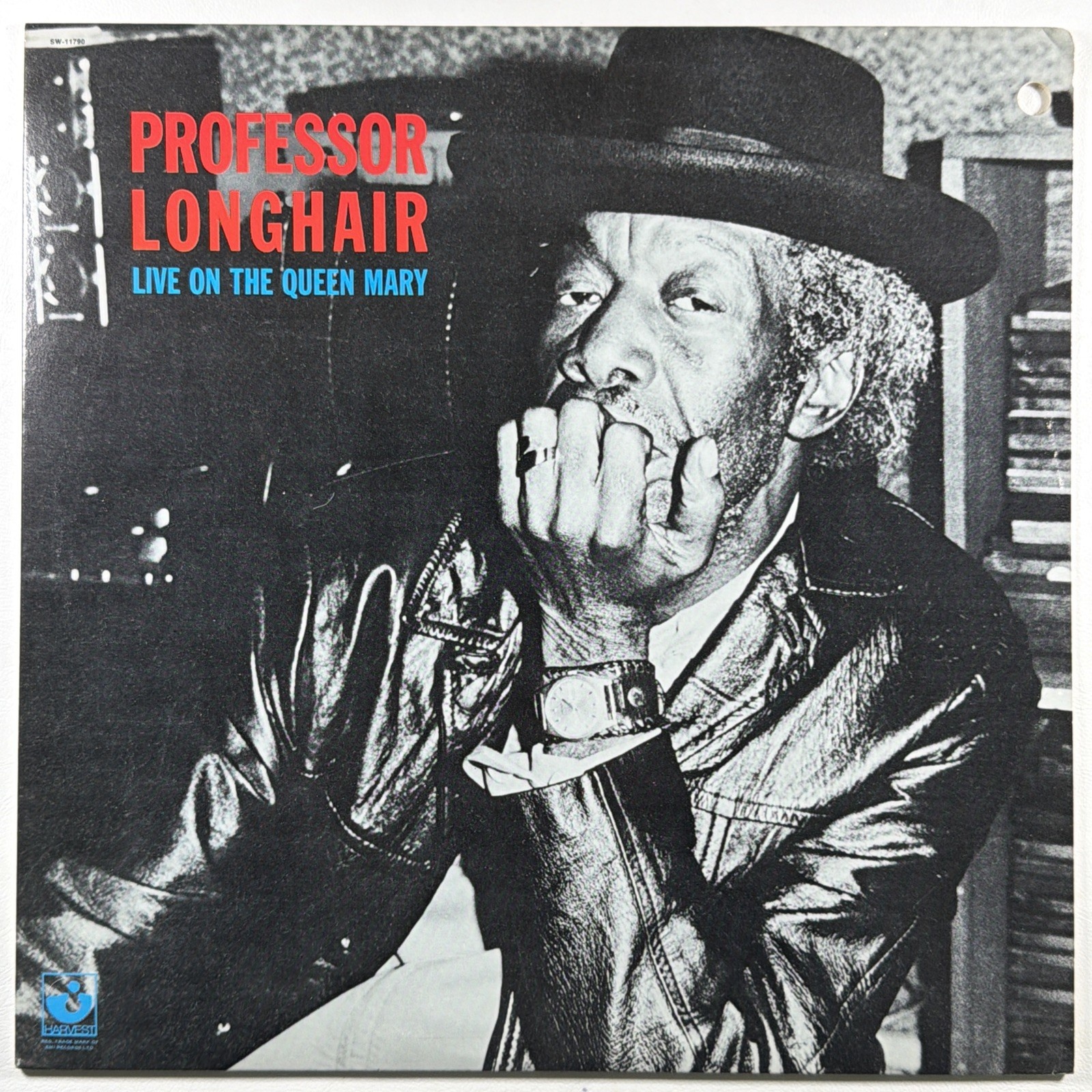 Professor Longhair - Live on The Queen Mary LP Harvest SW11790 NM 1978