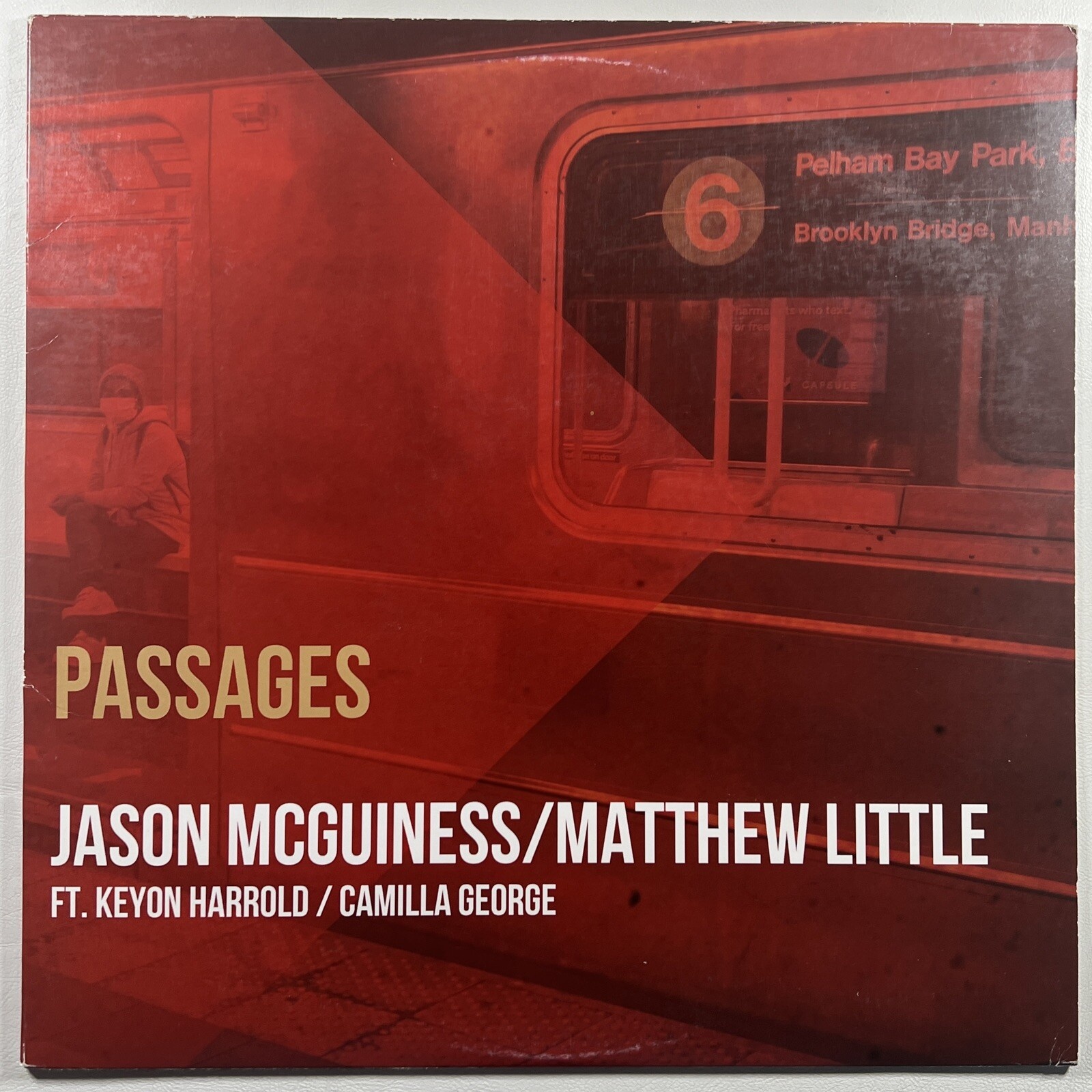 Jason McGuiness/Matthew Little “Passages” LP/Common Good (EX) 2020 Red Marble