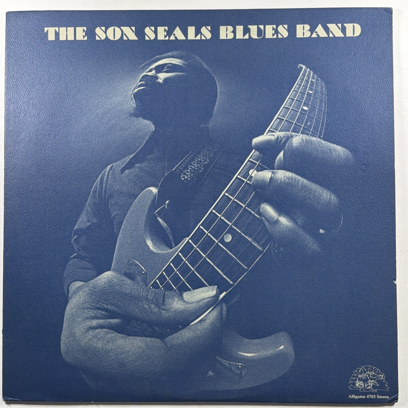 The Son Seals Blues Band LP Alligator 4703 NM 1973 Promo Chicago Blues Insert