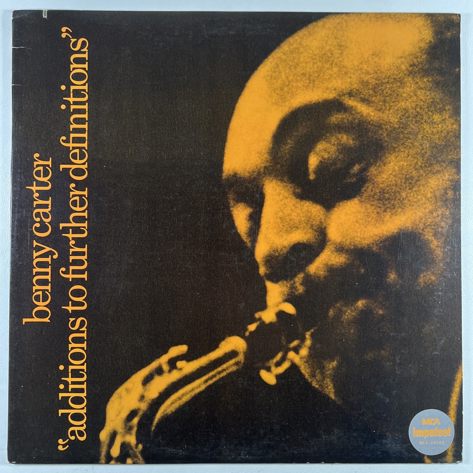 Benny Carter “Additions To Further Definitions” LP/MCA 29066 (EX) 1982