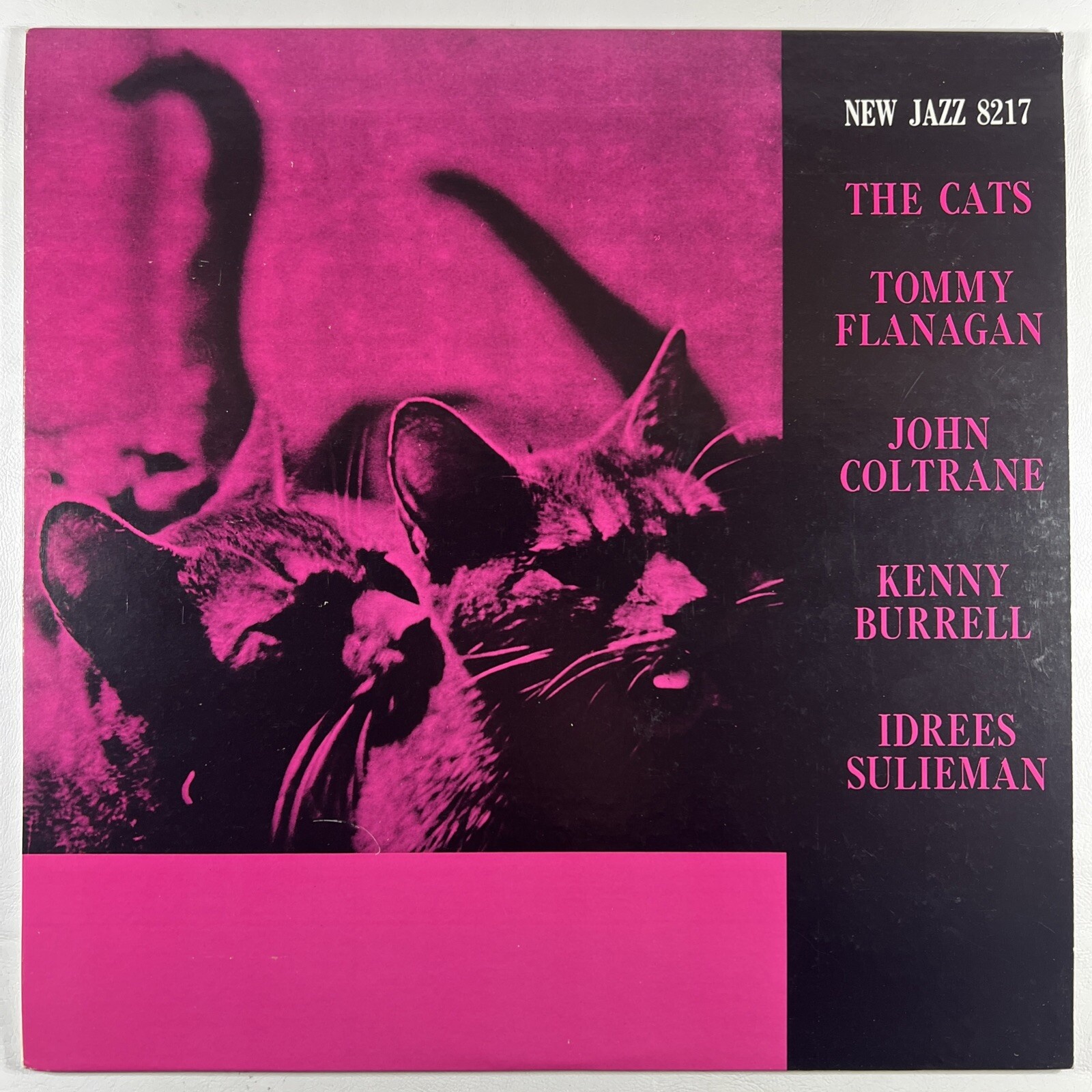 The Cats Coltrane Flanagan Burrell LP/New Jazz OJC-079 (NM) 1983