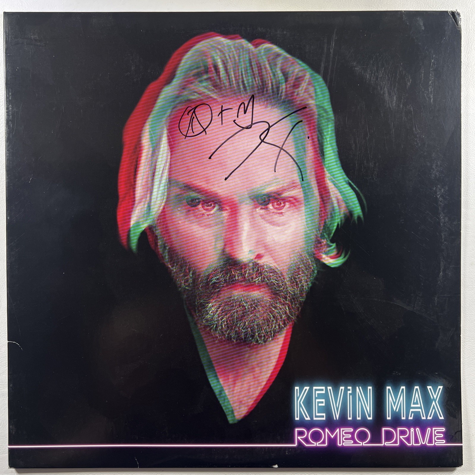 Kevin Max “Romeo Drive” LP/Old Bear Records OBRR4 (NM) 2019 AUTOGRAPH Clear 180g