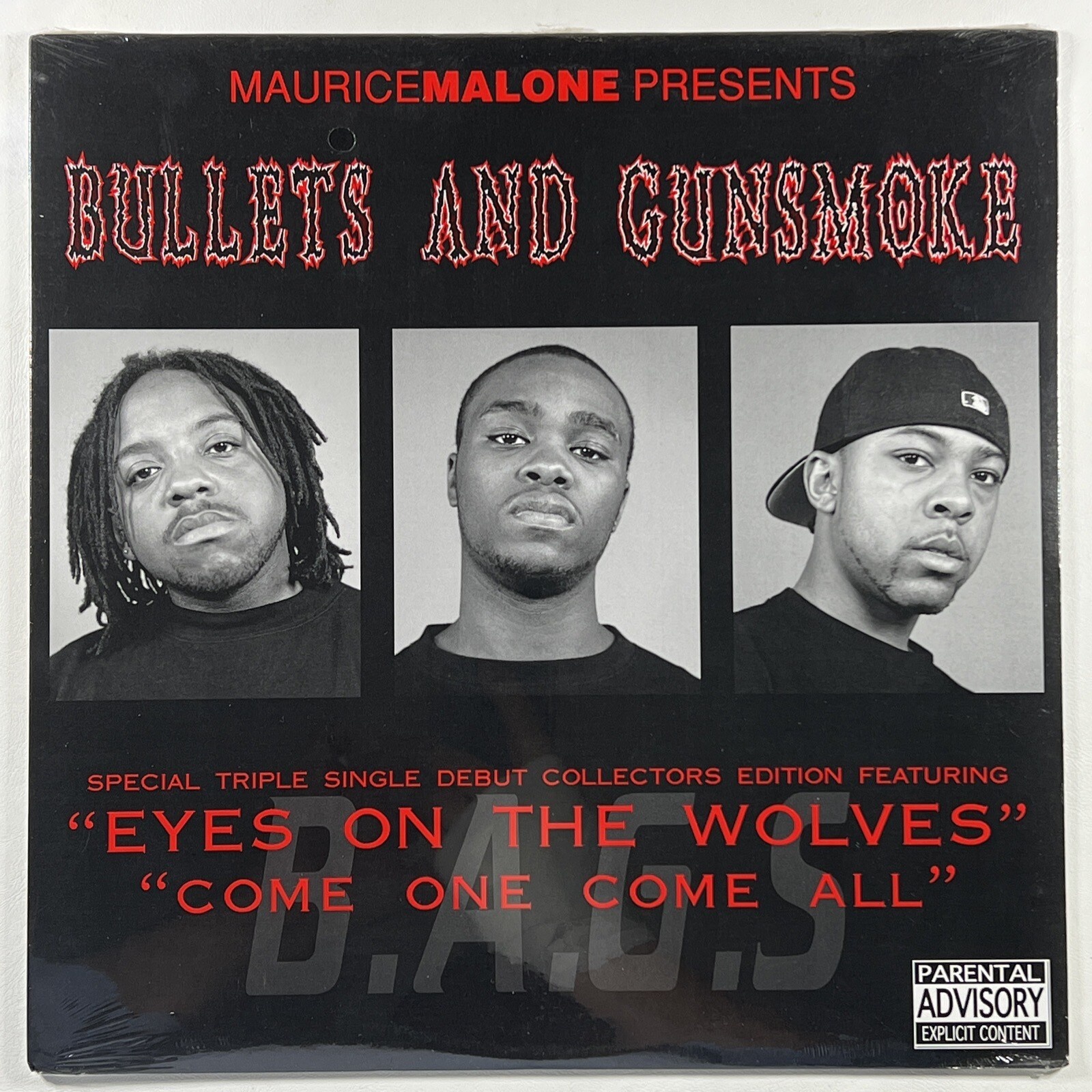 Bullets And Gunsmoke “Eyes On The Wolves/Ballaz 4 Life” LP/12” Single (Sealed)