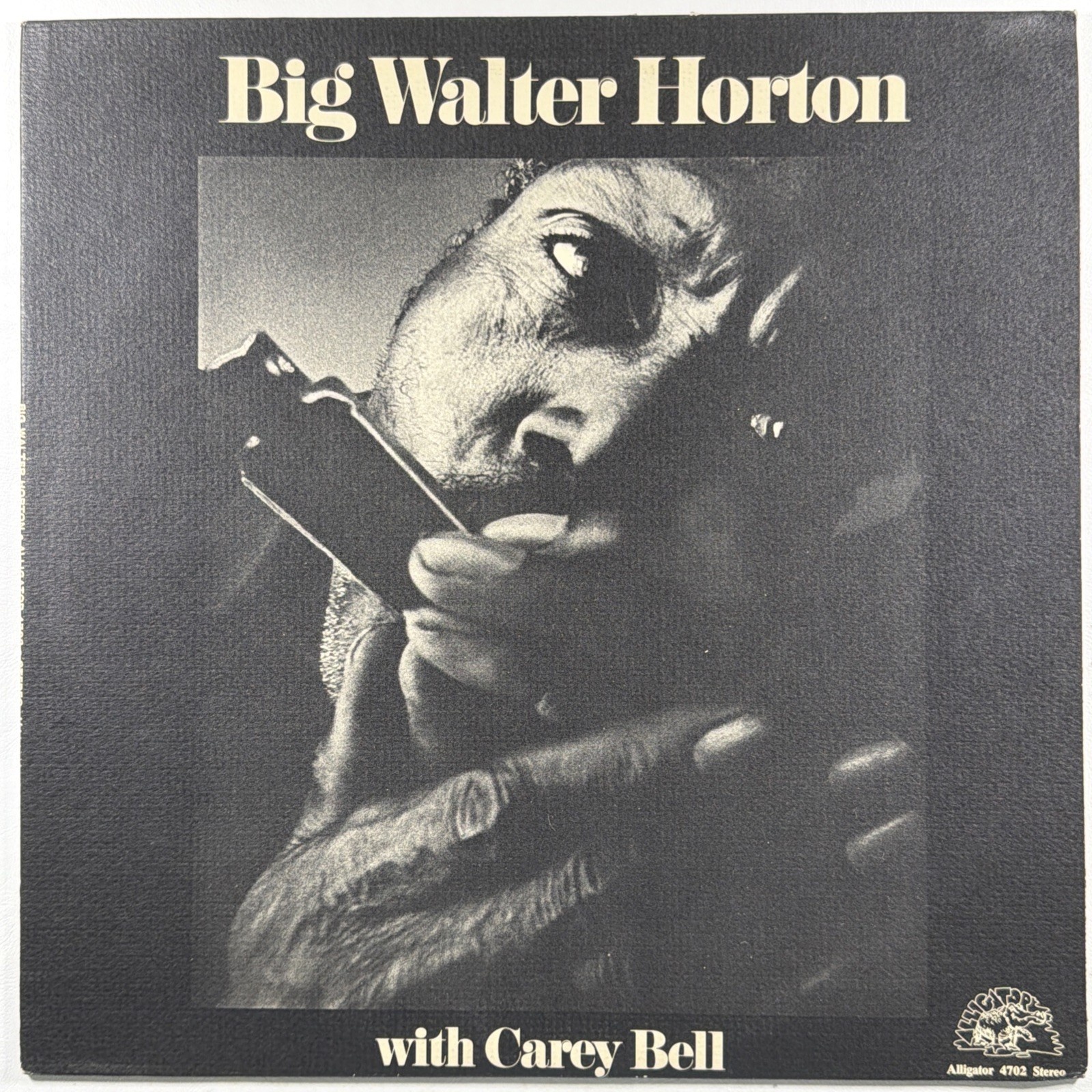 Big Walter Horton with Carey Bell LP Alligator Records 4702 NM Promo 1972 Blues