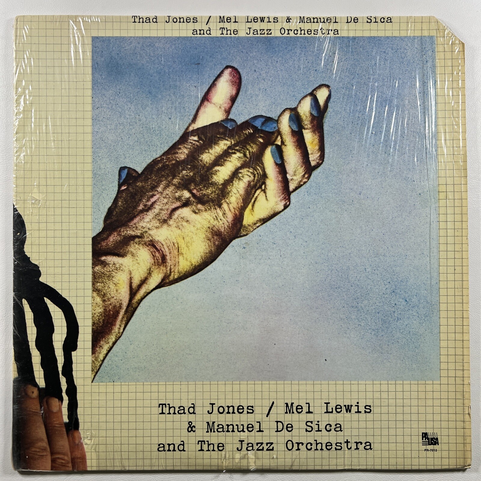 Thad Jones/Mel Lewis & Manuel De Sica The Jazz Orchestra LP/PA-7012 (VG+) 1976