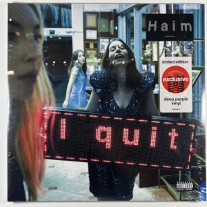 Haim - I Quit 2LP Columbia 2025 Ltd Ed Sealed Deep Purple 45RPM