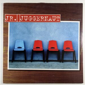 Jr. Juggernaut “Ghost Poison” LP/Nickel Eye NER-004 (NM) Red Ltd Ed 2020 Insert
