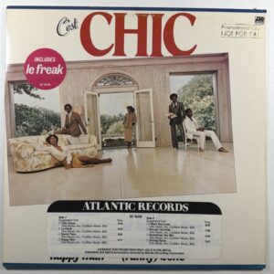 Chic - C’est Chic LP Atlantic SD 19209 EX 1978 Promo Nile Rogers Disco