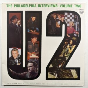 U2 - The Philadelphia Interviews: Volume Two LP Tabak Green 1989 NM UK