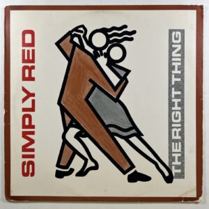 Simply Red “The Right Thing” Maxi Single 12”/Elektra (EX) 1987