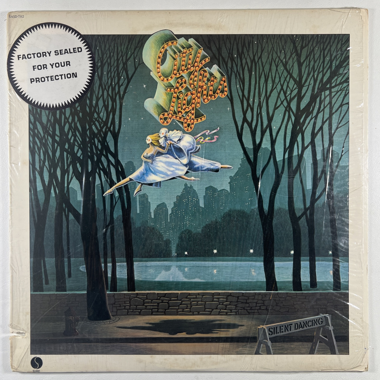 City Lights Silent Dancing” LP/Sire SASD-7512 (EX) Shrinkwrap 1975