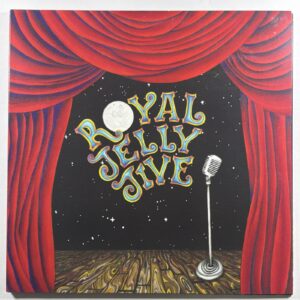 Royal Jelly Jive - Self Titled LP Feedbands NM Ltd Ed 1000 Blue Swirl Gatefold
