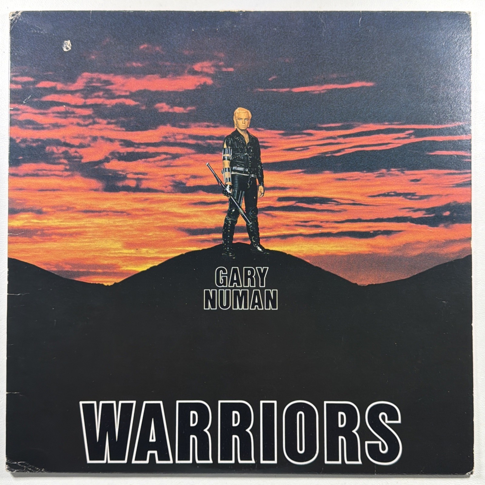 Gary Numan - Warriors LP WEA Music 24 02411 EX 1983 Canada Electronic Rock