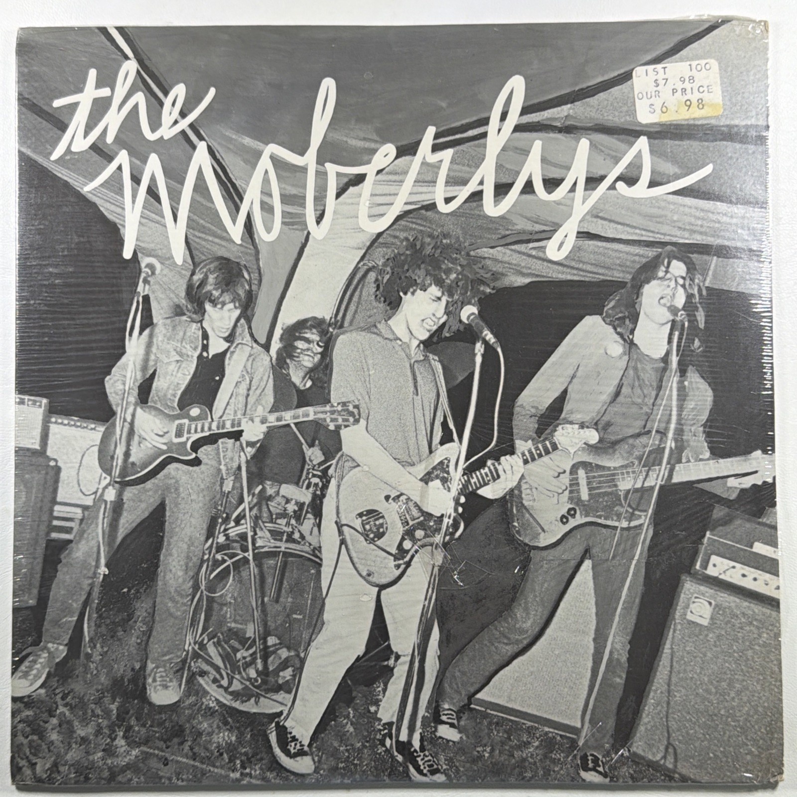 The Moberlys Jim Basnight - Self Titled LP Safety First Records Sealed 1979 Punk