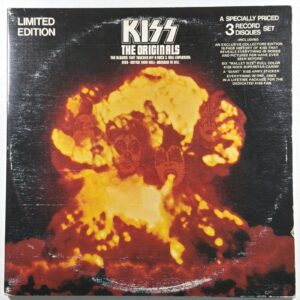 KISS - The Originals 3LP Casablanca NBLP7032-3 VG+ 1976 Canada No Booklets Gate