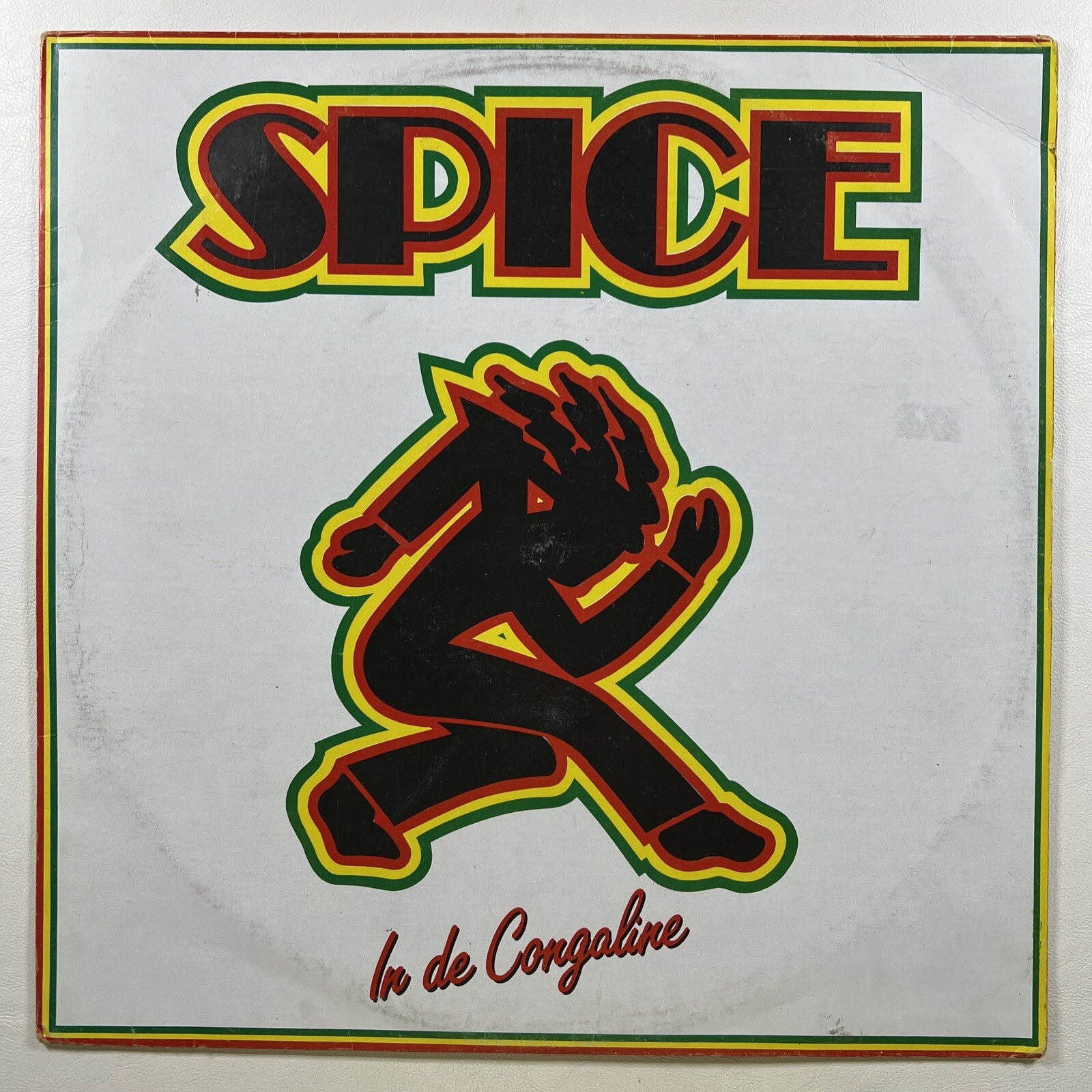 Spice “In de Congaline” LP/Freedom Records (VG+) 1988 Barbados