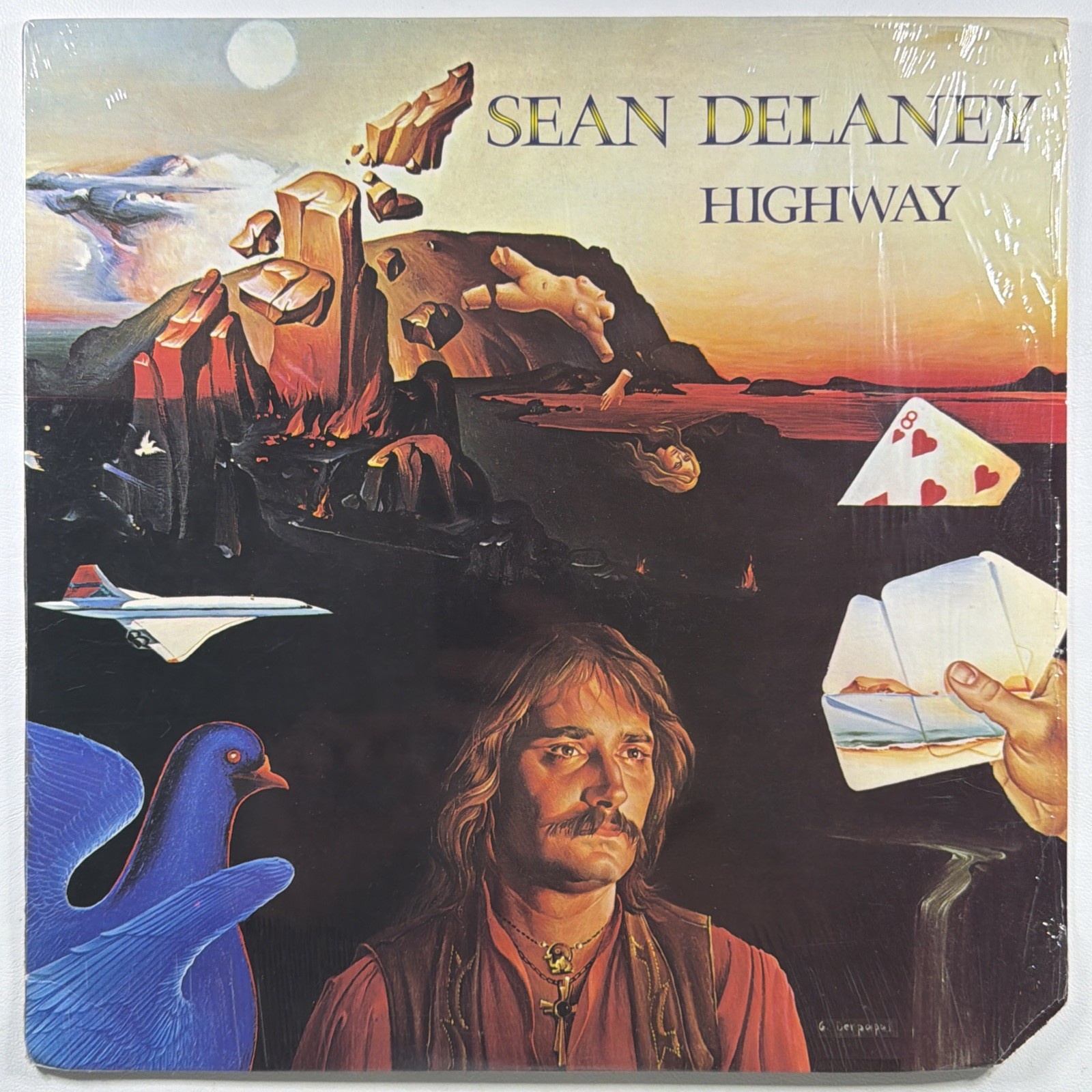 Sean Delaney - Highway LP Casablanca NBLP 7130 EX Shrinkwrap 1979